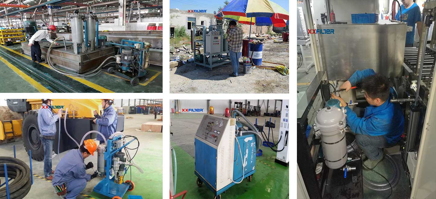 移動(dòng)式四級(jí)過(guò)濾自帶油箱濾油機(jī)LYC-63CL